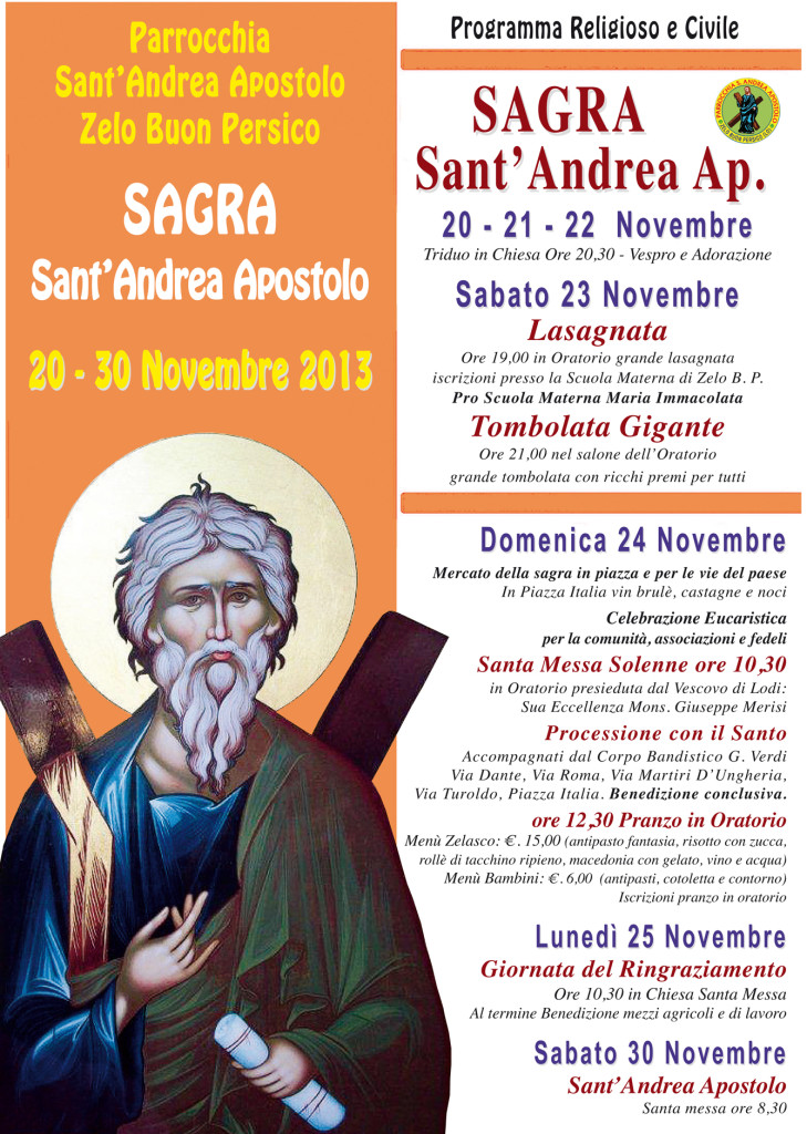 Sagra Sant Andrea:Zelo
