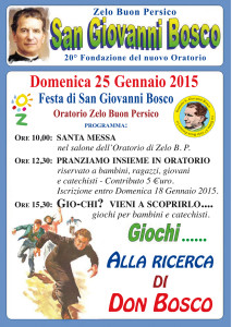 Festa San Giovanni Bosco Zelo:Oratorio Zelo